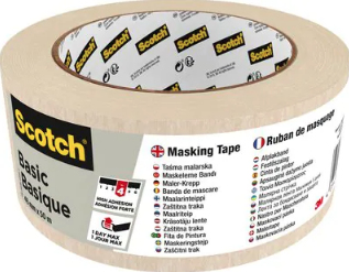 3M 7100210914 50 m Allzweck-Klebeband Für die Nutzung im Innenbereich geeignet Beige