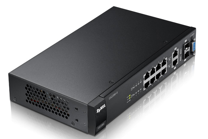 Zyxel GS2200-8 Managed L2 1U Black – image 3