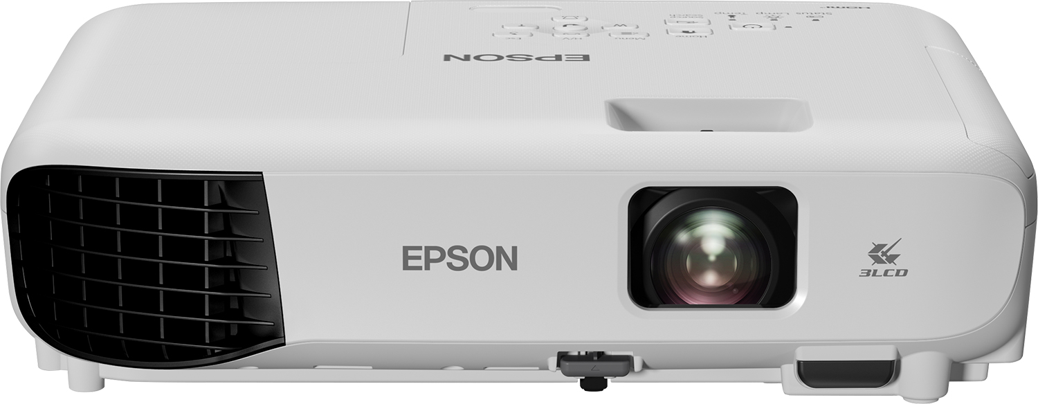 Epson PowerLite E10+ Standard throw projector 3600 ANSI lumens 3LCD XGA (1024x768) White