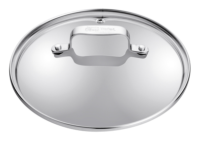 Tefal Jamie Oliver B89985 pannas vāks Apaļš Nerūsējošs tērauds, Caurspīdīgs