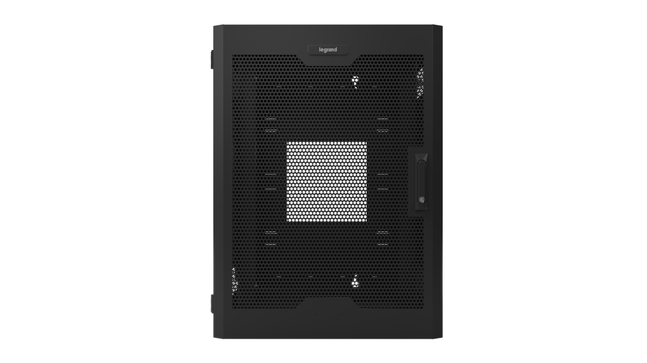 Legrand SWMR18RUPD-26-26 rack cabinet 18U Wall mounted rack Black – image 2