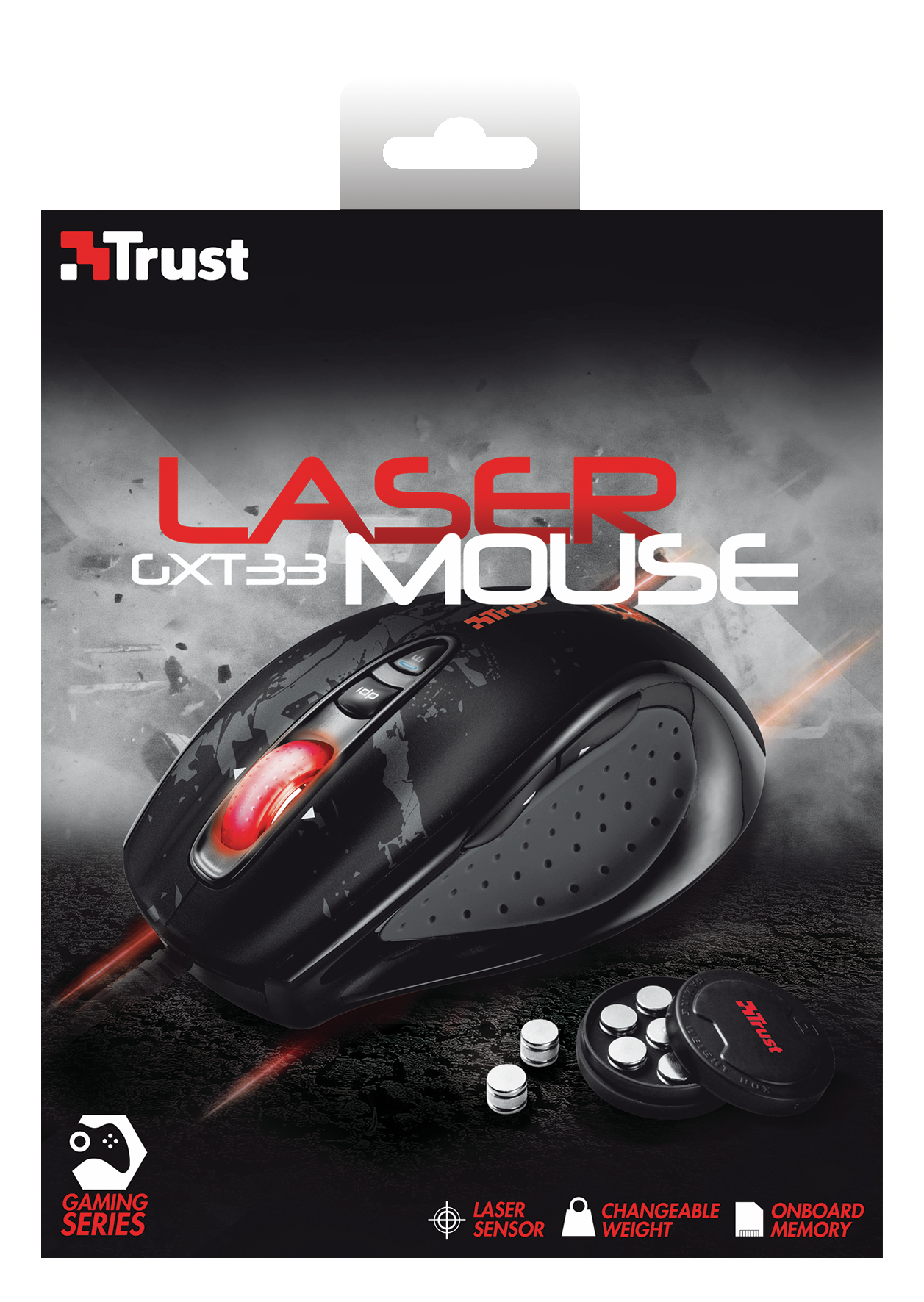 Trust GXT 33 Laser Gaming Mouse – image 4