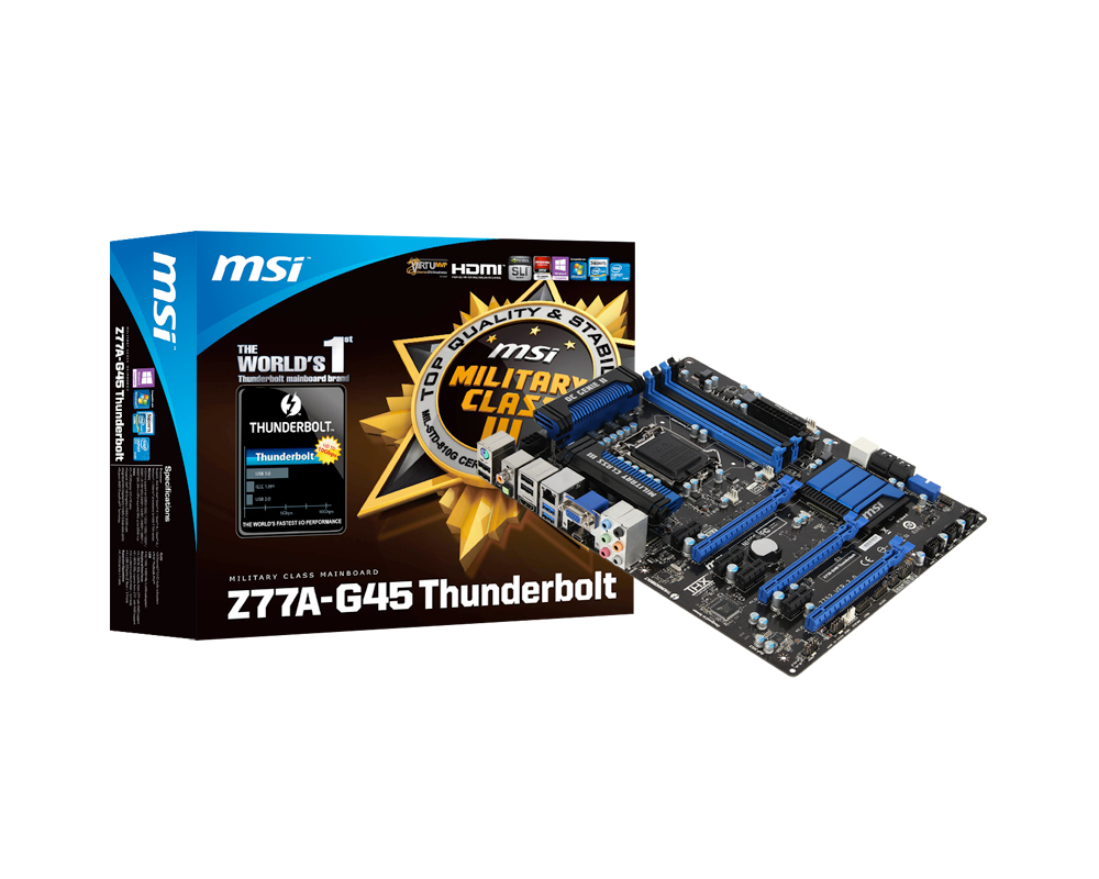 MSI Z77A-G45 Thunderbolt