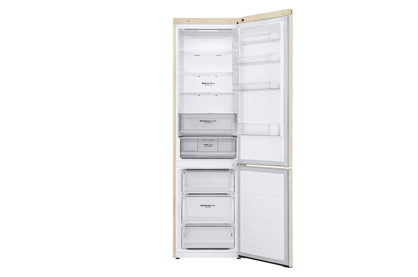LG GBB62SEHMN fridge-freezer Freestanding – image 3