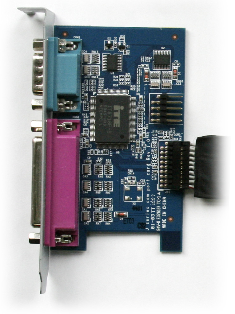 Shuttle J-RS232 interface cards/adapter