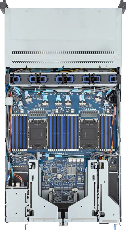 GIGABYTE R283-S92-AAJ4 Intel C741 LGA 4677 (Socket E) Rack (2U) Black, Steel – image 3