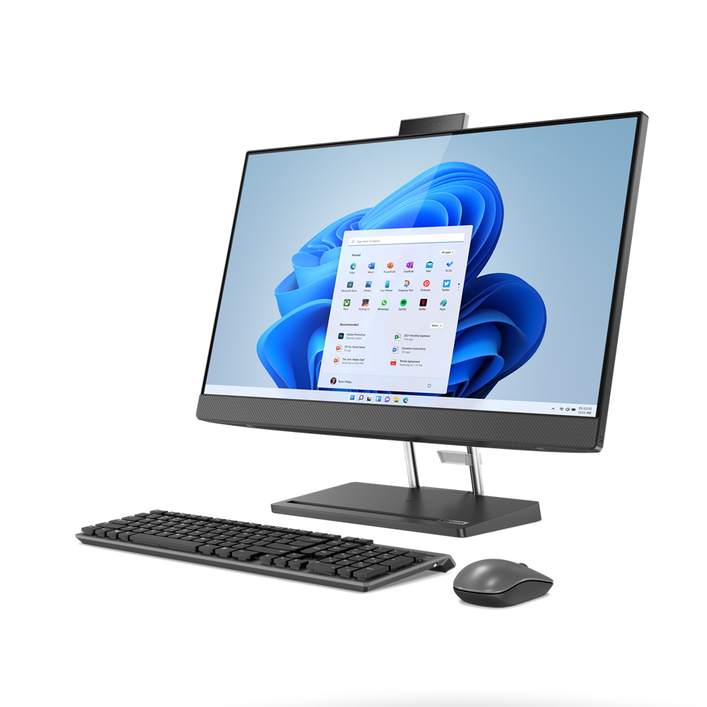Lenovo IdeaCentre AIO 5 27IAH7 Intel® Core™ i7 i7-12700H 68.6 cm (27″) 2560 x 1440 pixels All-in-One PC 16 GB DDR5-SDRAM 1 TB SSD Windows 11 Home Wi-Fi 6 (802.11ax) Grey image 2