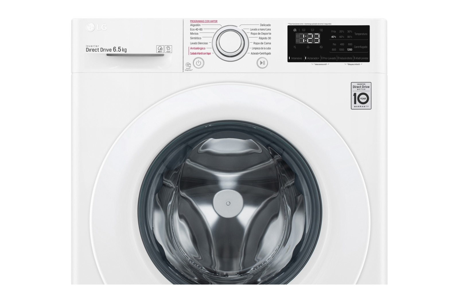LG Series 200 F2WN2S65S3W washing machine Front-load – image 4