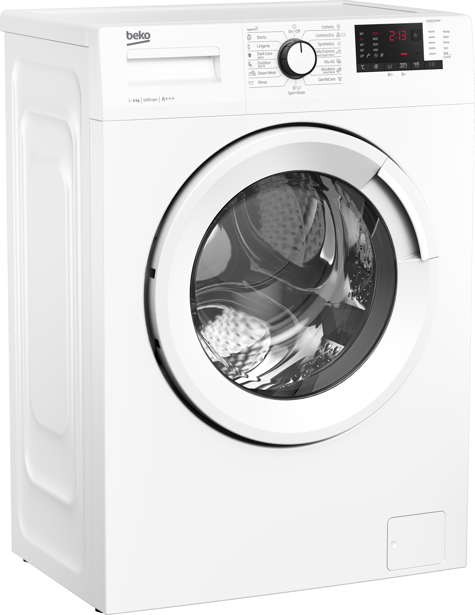 Beko WUE6512XWW washing machine Front-load – image 2