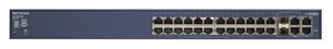 NETGEAR ProSafe™ 24 Port 10/100 Stackable Smart Switch + 4 Gigabit Ports – image 3