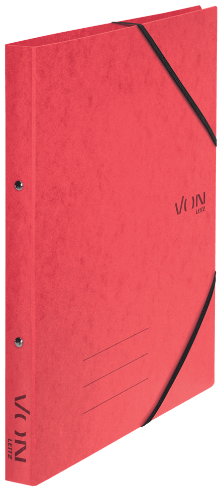 Leitz VON 30120025 raccoglitore ad anelli A4 Rosso