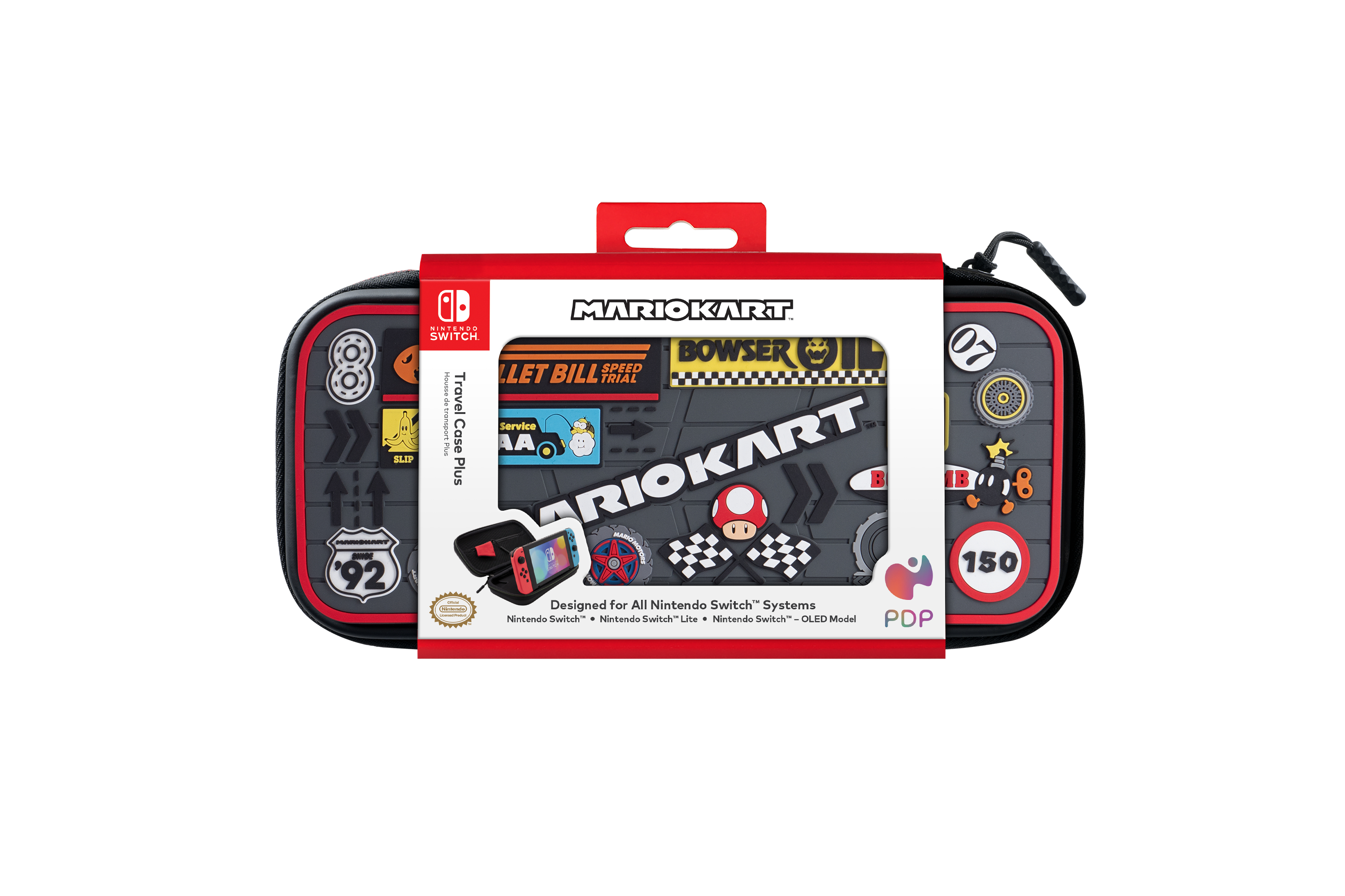PDP 500-224-ADS Housse de protection pour console de jeux portable Boîtier robuste Nintendo Multicolore