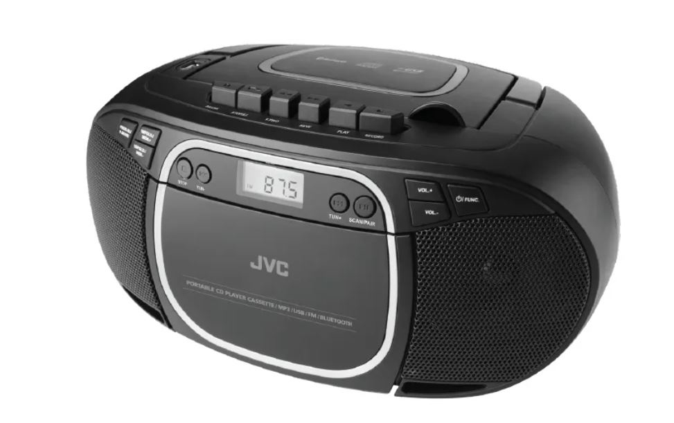 JVC RC-E451B CD player Black Portable CD player