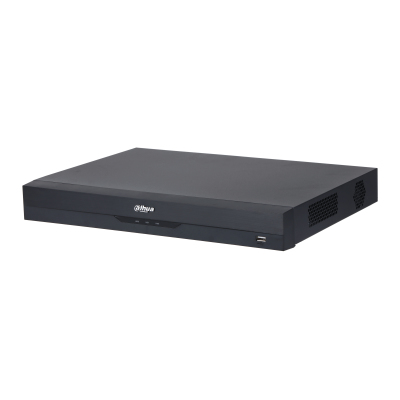 DH-XVR5216A-I3 DAHUA XVR5216A-I3 - DVR 16 Canales 5 Megapixeles Lite/ WizSense/ IA/ H.265+/ 2 Bahías de Disco Duro/ 16&3 E&S de Alarma/ 4 Entradas de Audio/ 16 Canales HDCVI+8 IP/ Hasta 24 Canales IP/ 2 Ch de Reconocimiento Facial/ SMD Plus/ IoT&POS/#LoNuevo