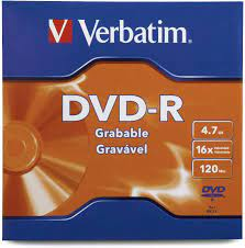 97323 DVD-R Verbatim 47GB 16X C/50 Piezas 97323