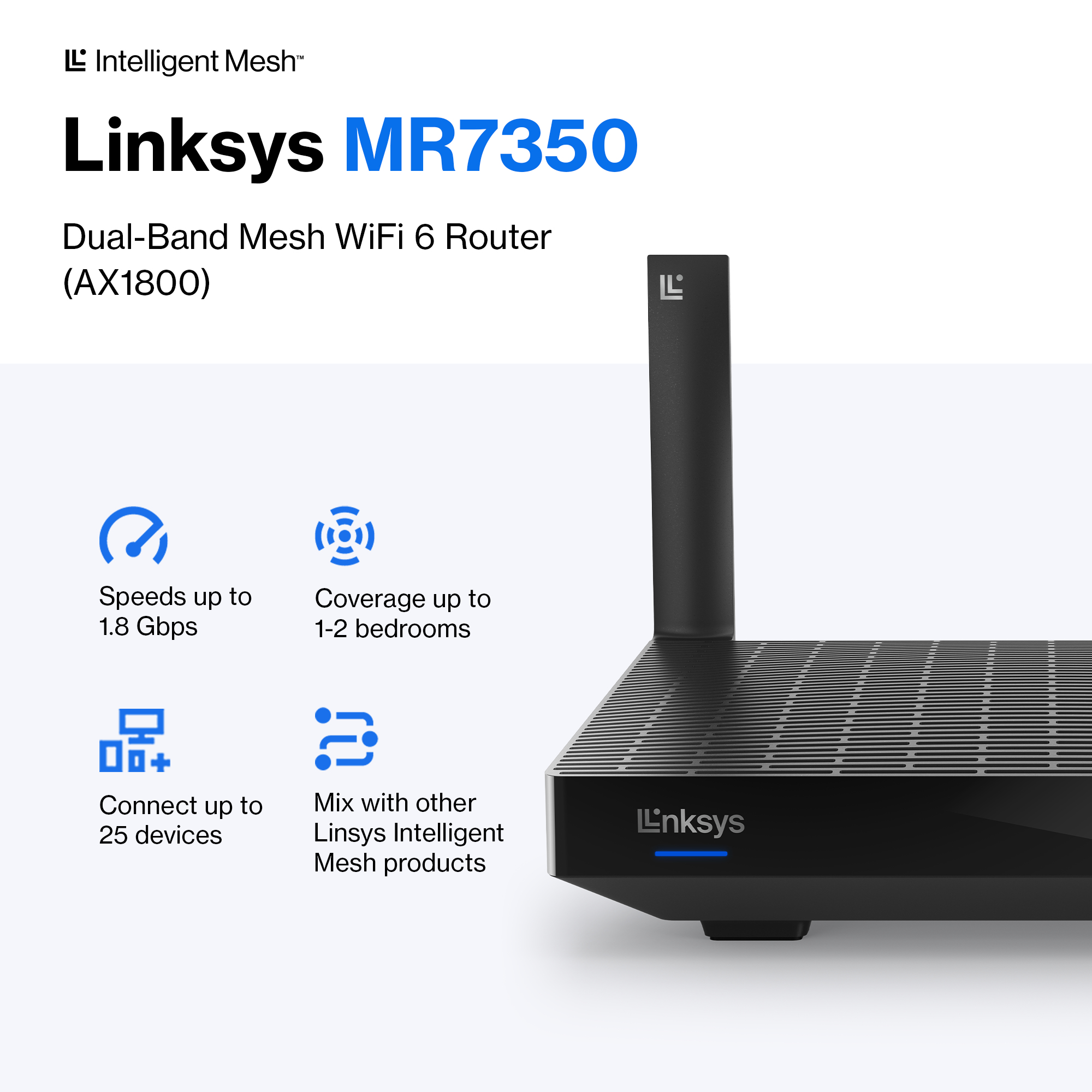 Linksys Mesh WiFi 6 Dual-Band Router AX1800 – image 7