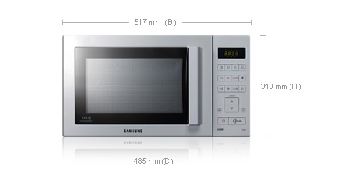 Samsung CE100V-S microwave Silver Countertop – image 3