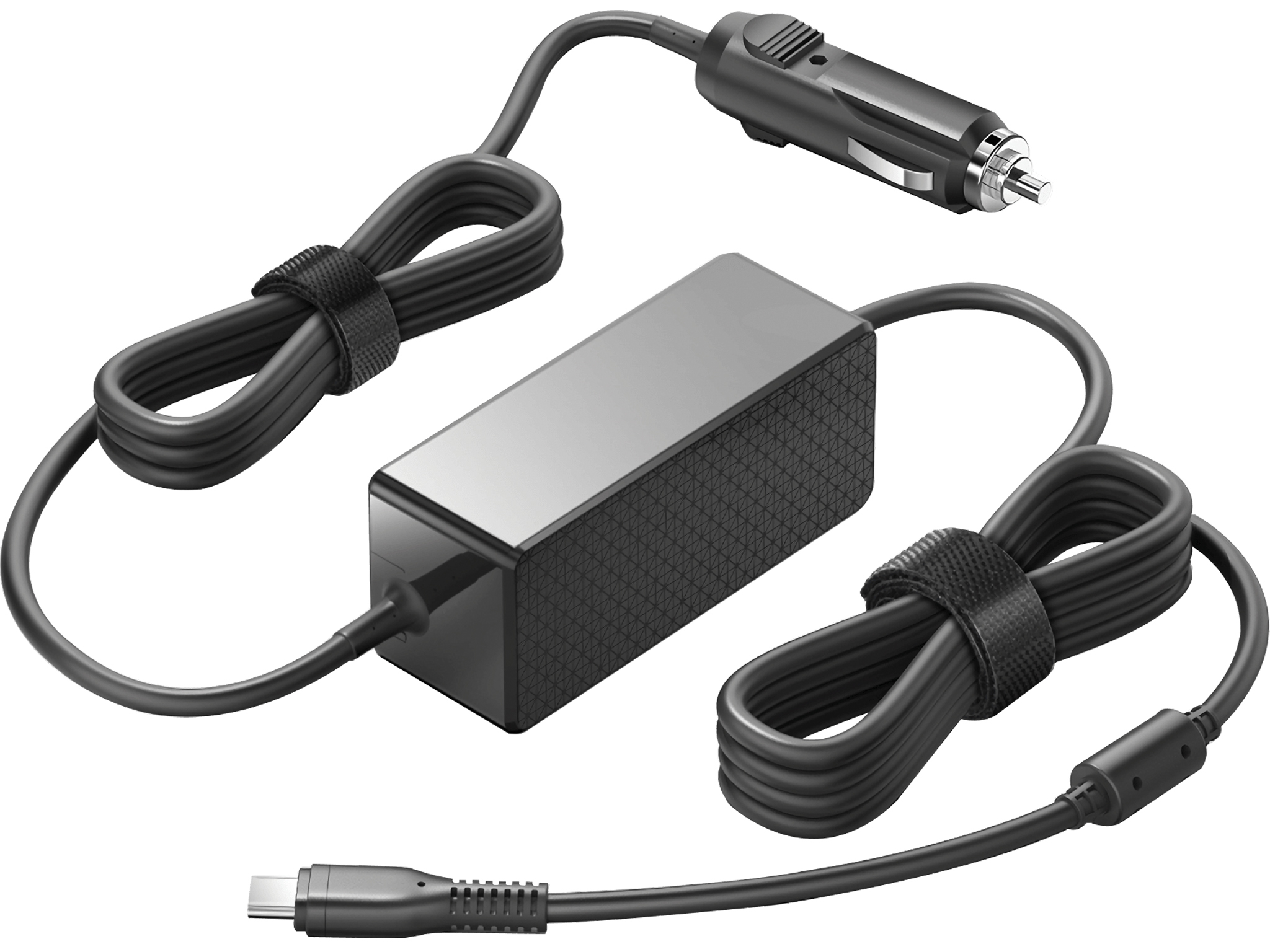 شاحن سيارة Sandberg 135-77 USB-C PD100W، كابل 2.5 متر، أسود