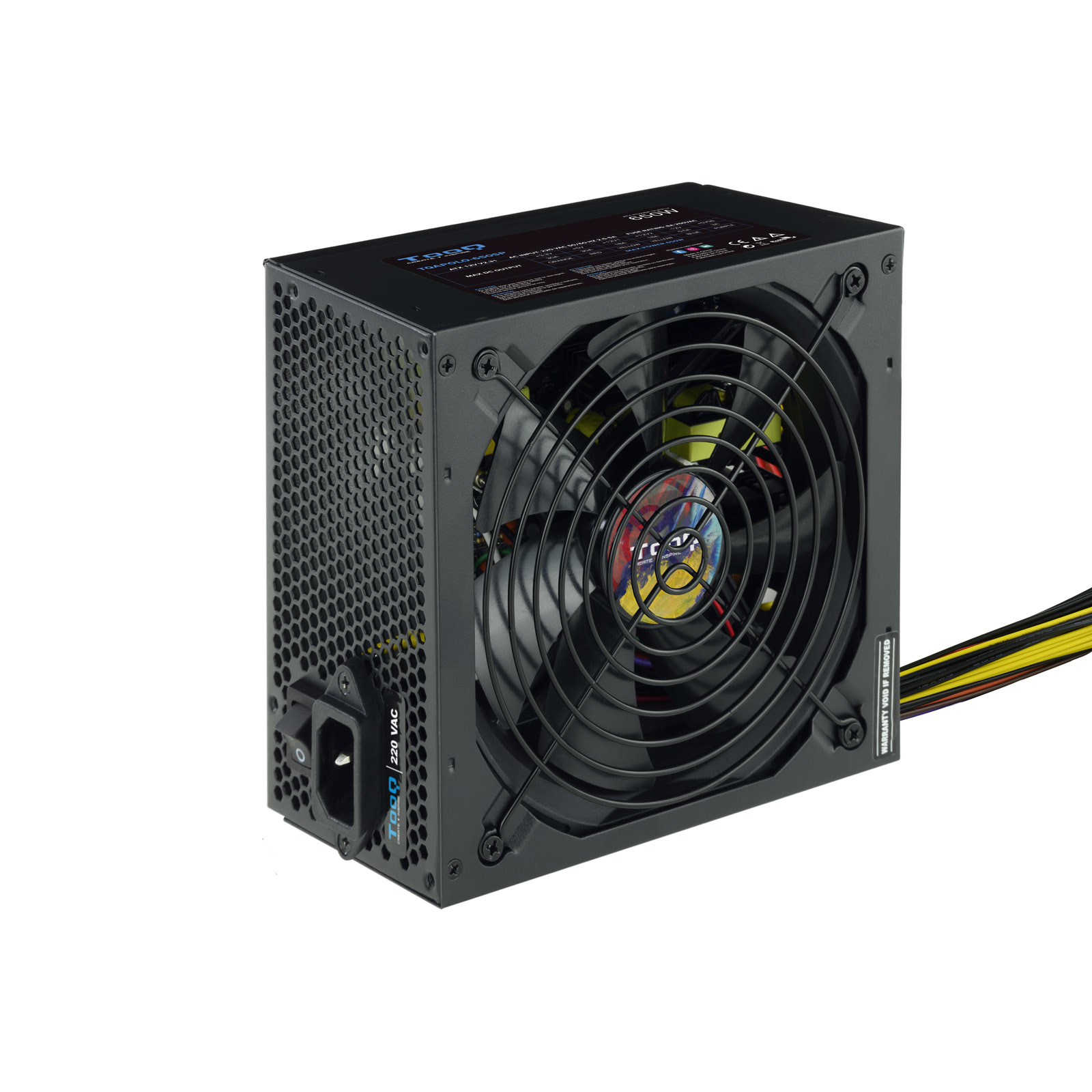 TooQ TQAPOLO-650SP power supply unit 650 W 20+4 pin ATX ATX Black image 1