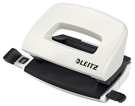 Leitz WOW Standardne haare Must, Valge