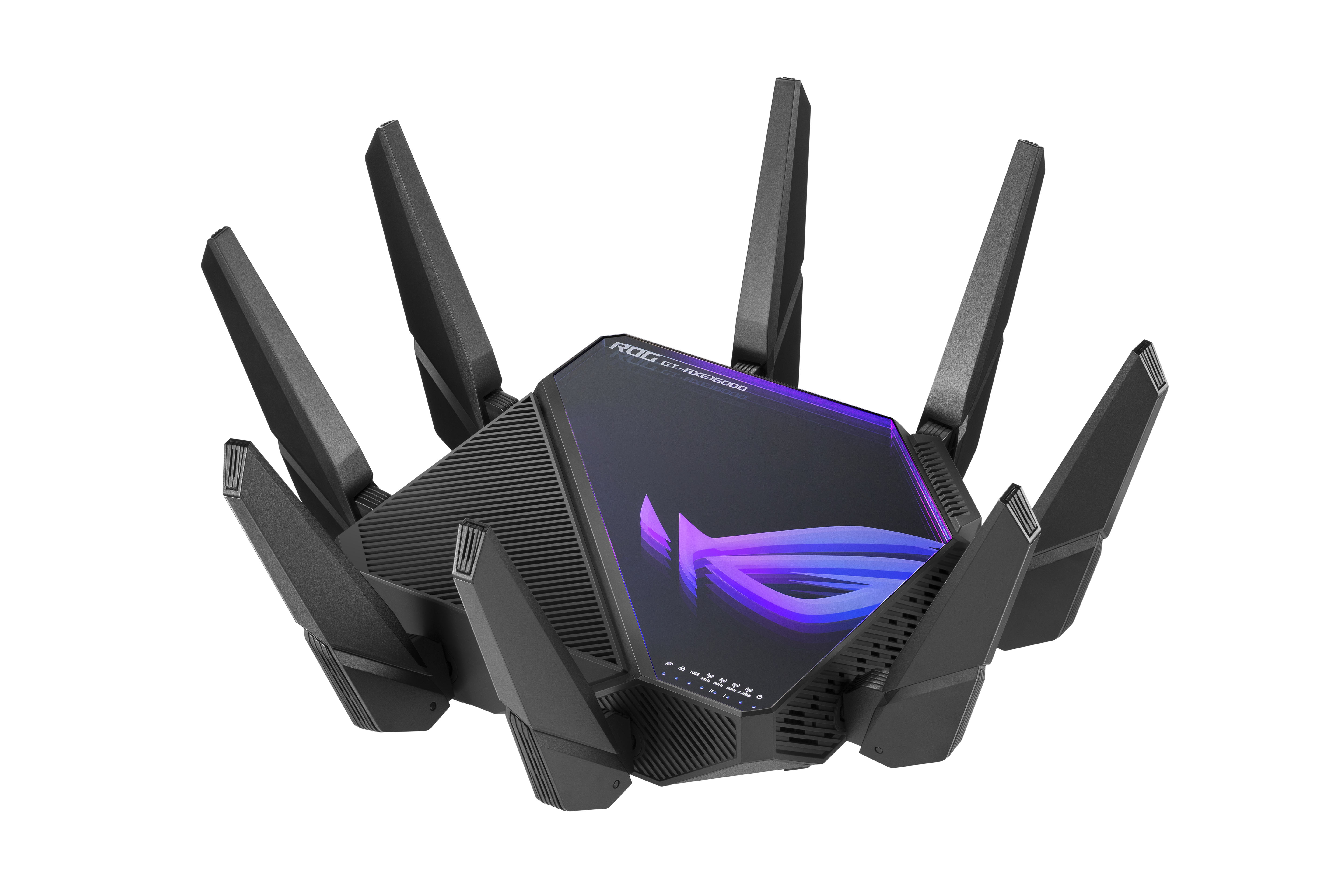 ASUS GT AXE16000 Quad-Band WiFi 6E Gaming Router with Dual 10G Ports 16000 Mbps GT-AXE16000