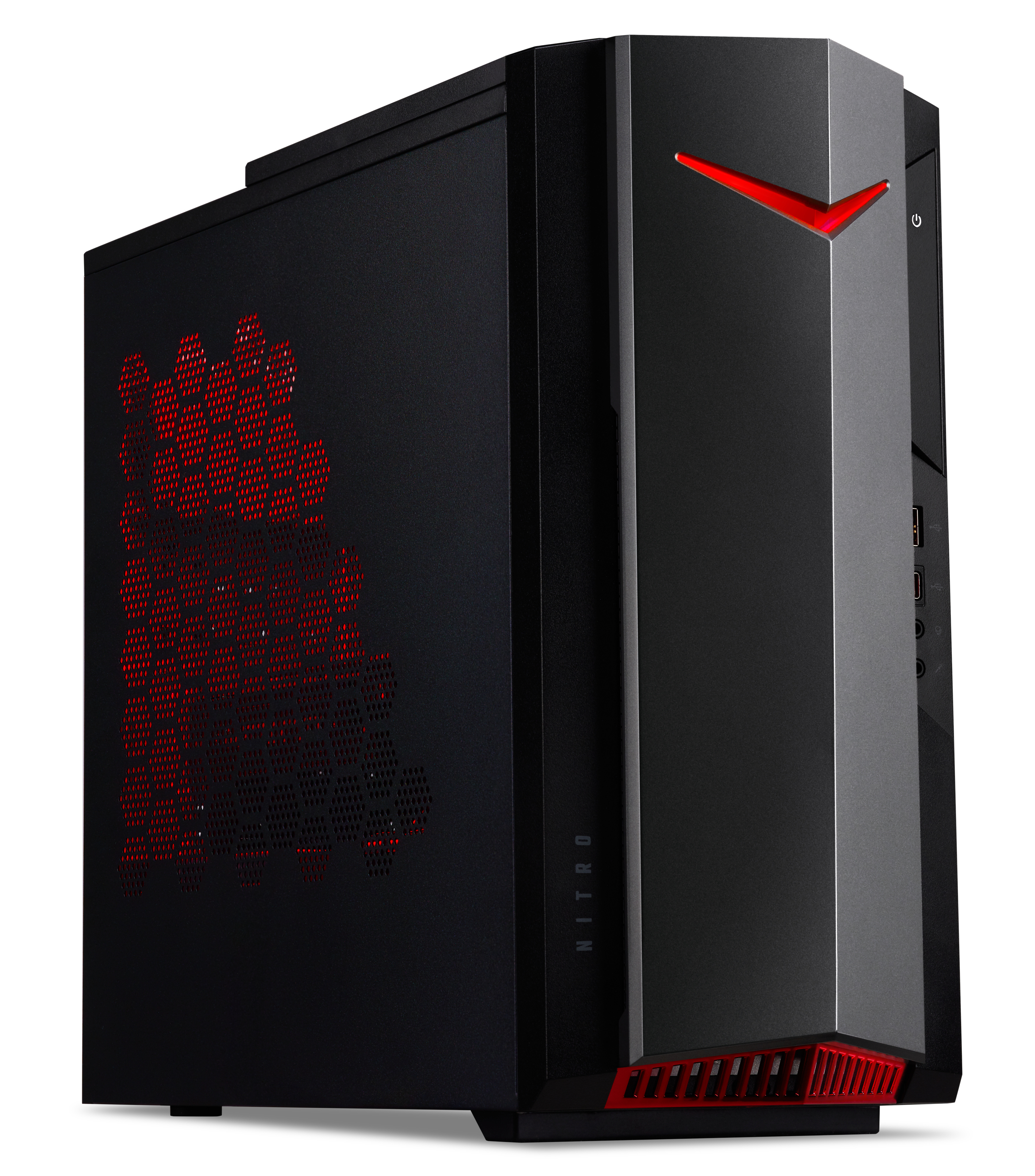 Acer NITRO 50 N50-640 Intel® Core™ i5 i5-12400F 16 GB DDR4-SDRAM 512 GB SSD NVIDIA GeForce RTX 3050 Windows 11 Home Tower PC Black image 2