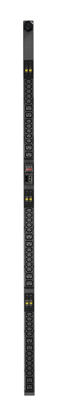 Vertiv Geist rPDU, monitored, 0U, input IEC60309 230/400V 3x32A, outputs (30)C13 | (12)C19 – image 2