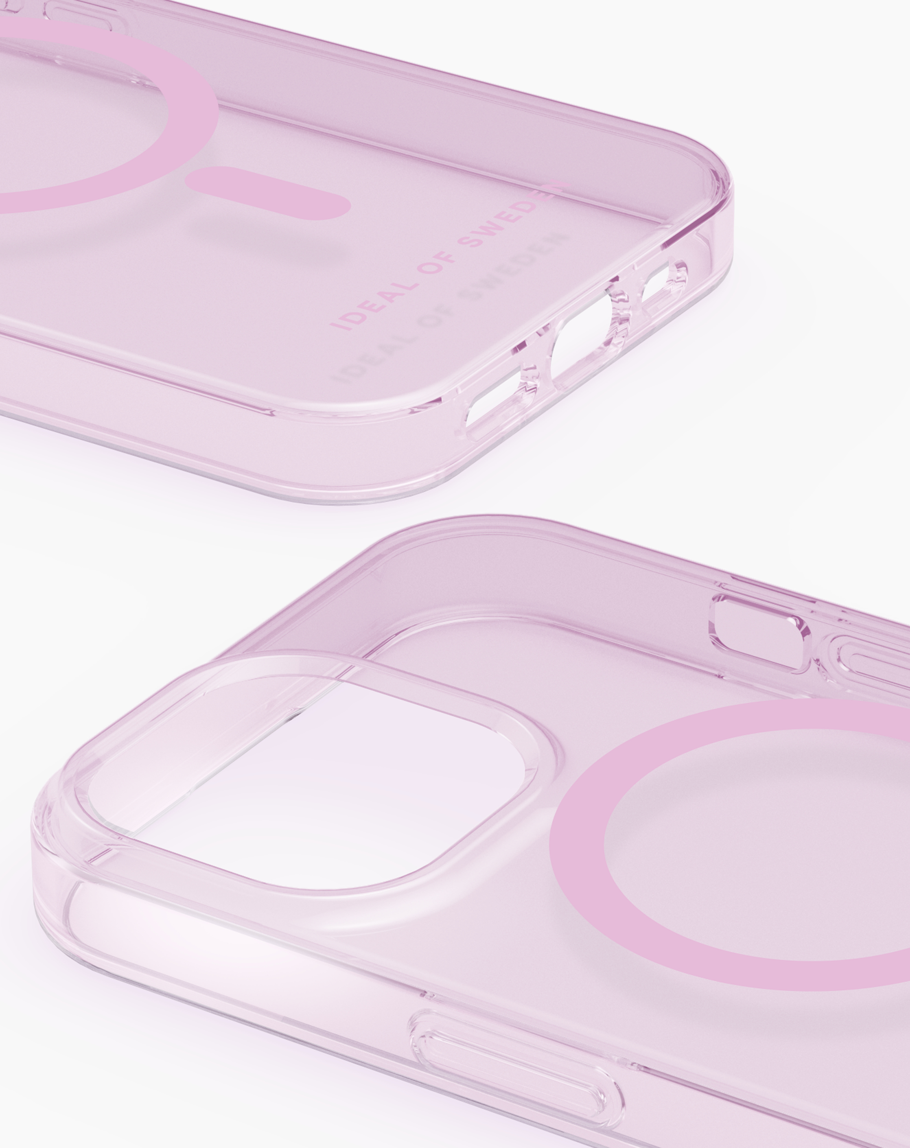 iDeal of Sweden Clear Case MagSafe iPhone 13 / 14 / 15 / 16e Light Pink – image 3