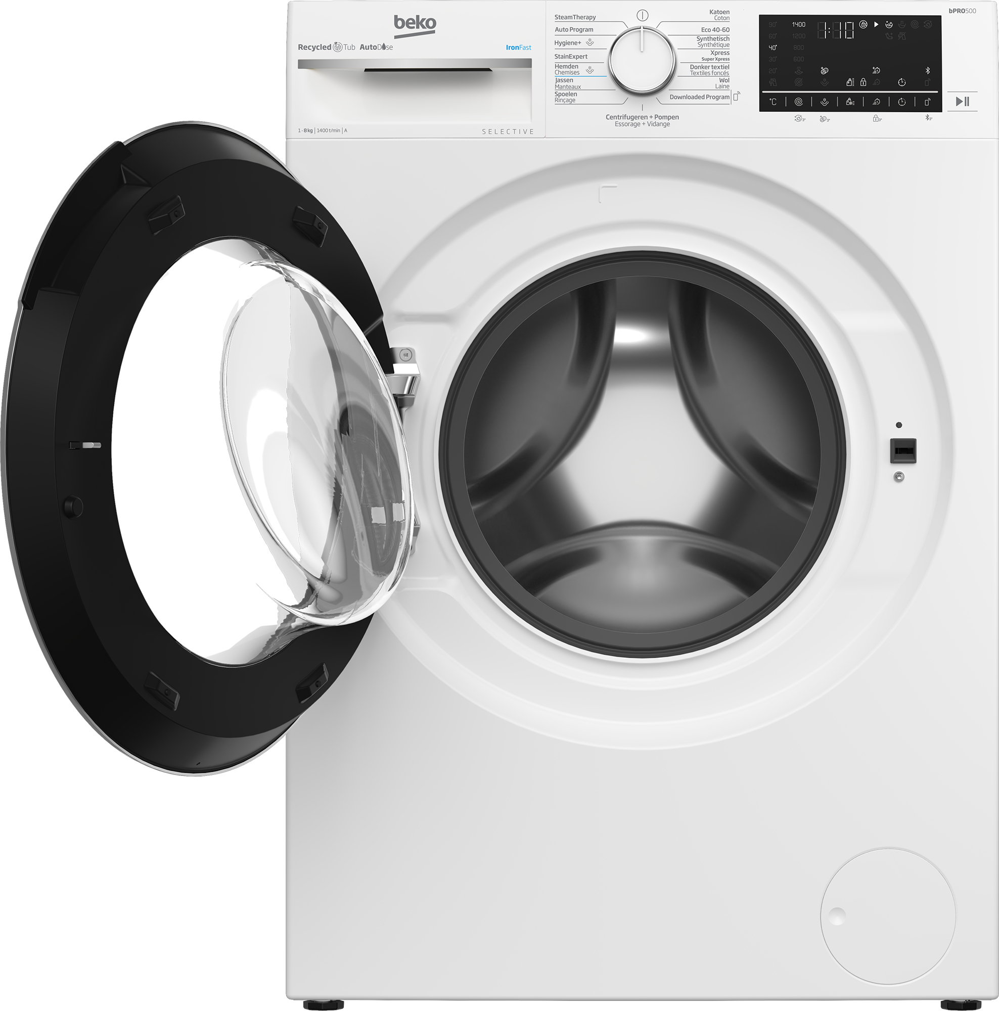 Beko B5WT584106W2 washing machine Front-load – image 3