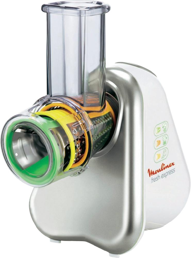 Moulinex DJ753E electric grater/spiralizer Silver