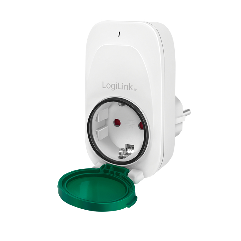 LogiLink EC0009 smart plug Green, White – image 5
