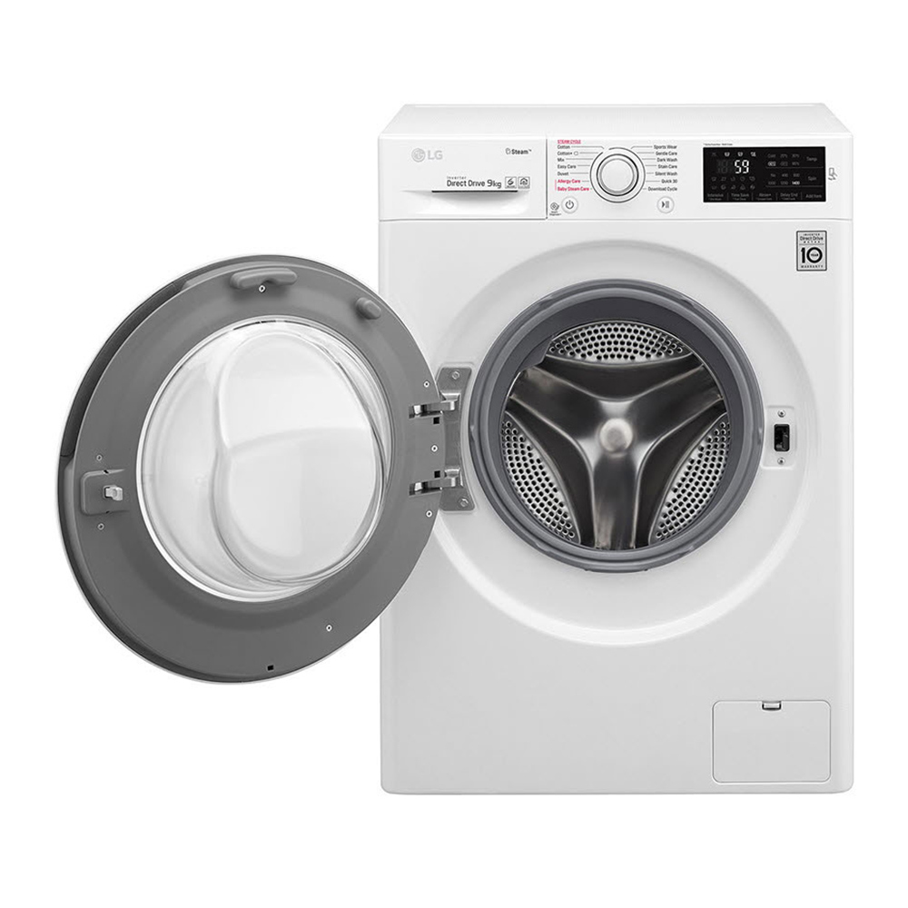 LG F4J6VYP0W washing machine Front-load – image 2