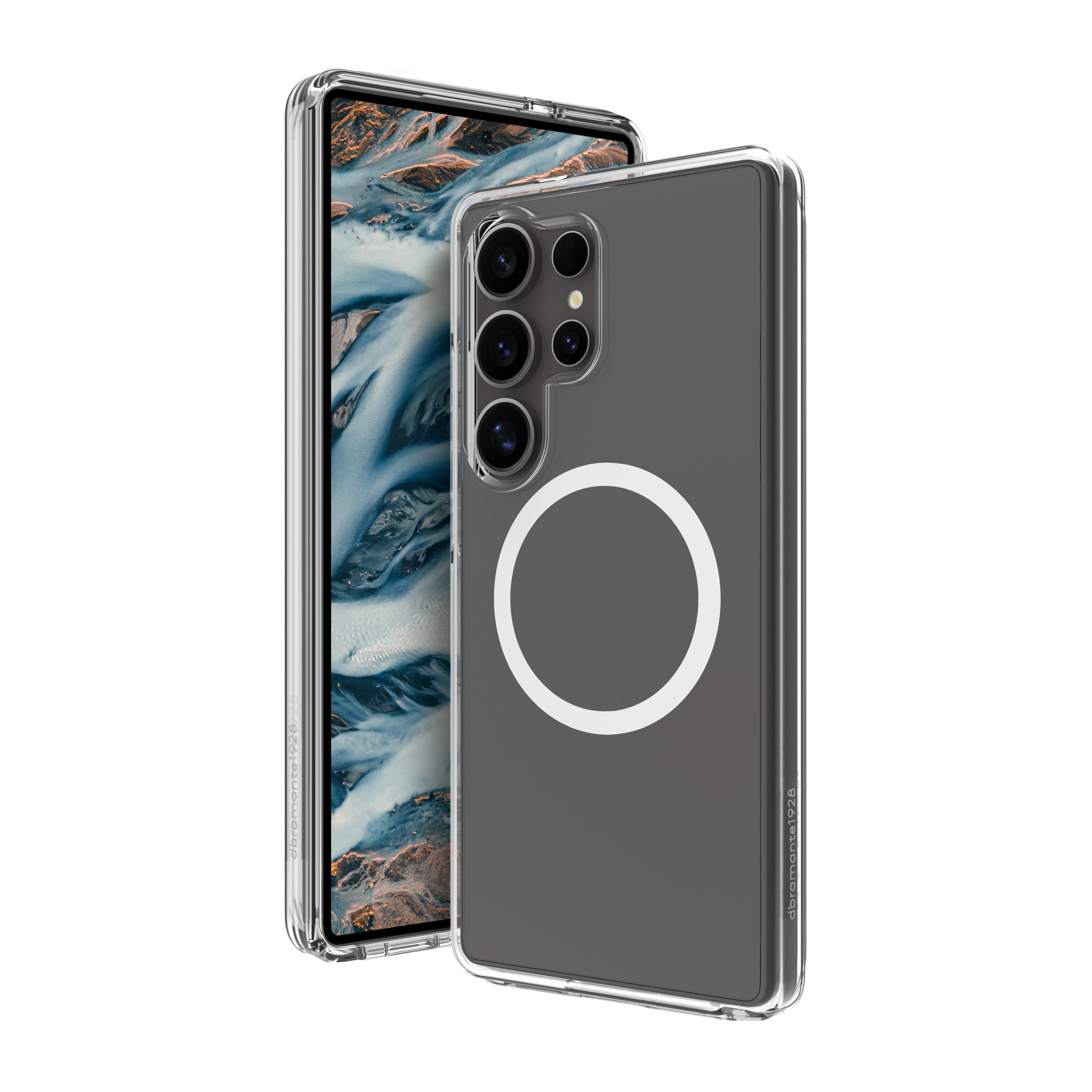 dbramante1928 Iceland Pro Qi2 custodia per cellulare 173 cm (6.8") Cover Trasparente