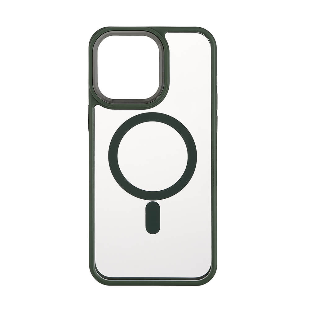 Onsala Phone Case Bumper MagSeries Green & Clear - iPhone 15 Pro Max