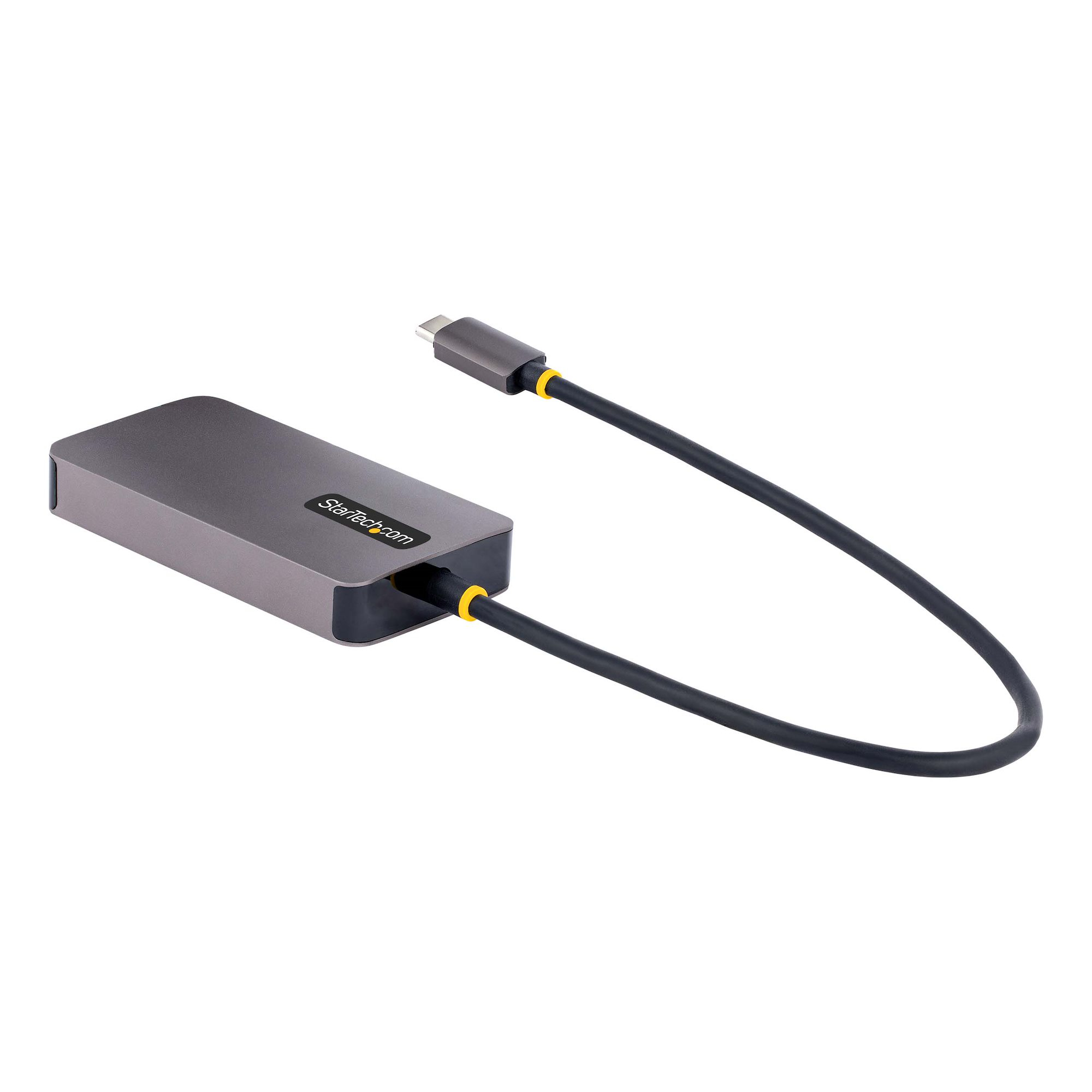 StarTech.com USB C Video Adapter, USB C to HDMI DVI VGA Adapter, Up to 4K – image 2