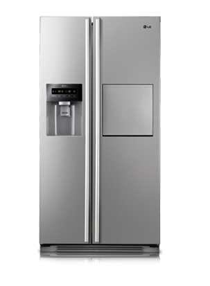 LG GS3159PVAV1 side-by-side refrigerator Freestanding