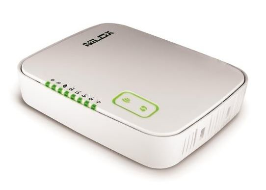 Nilox DAS-2420 wireless router Fast Ethernet – image 2