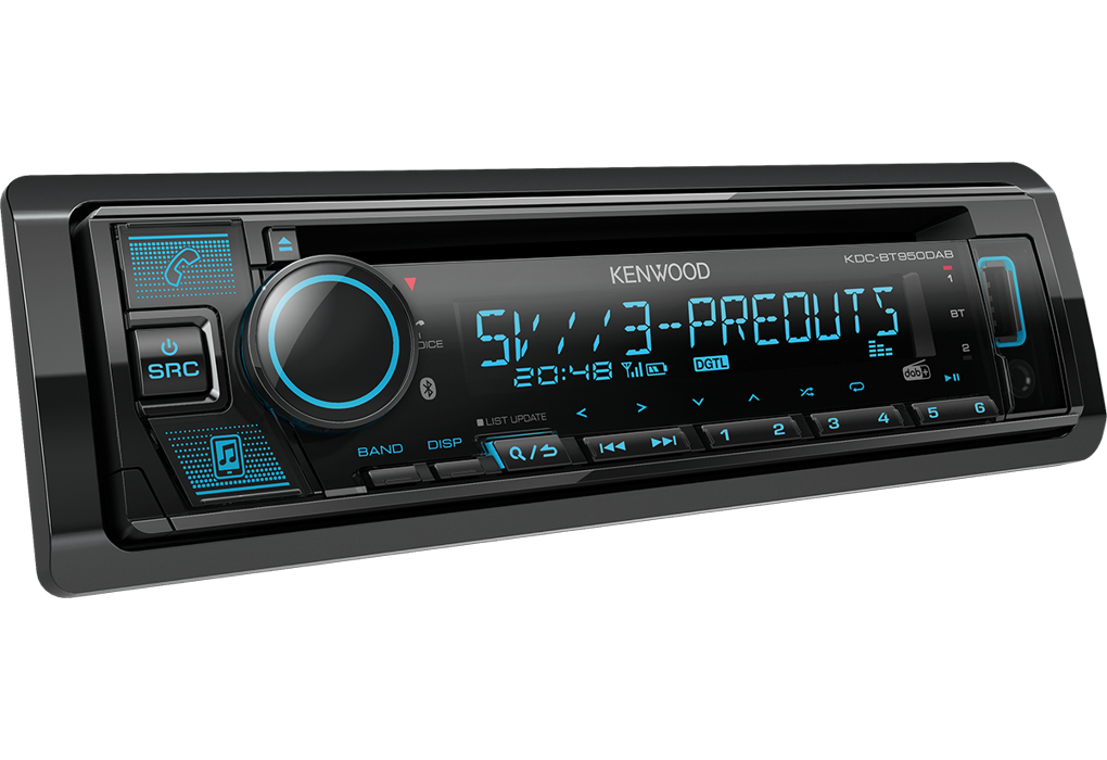 Kenwood KDC-BT950DAB car media receiver Black – image 2