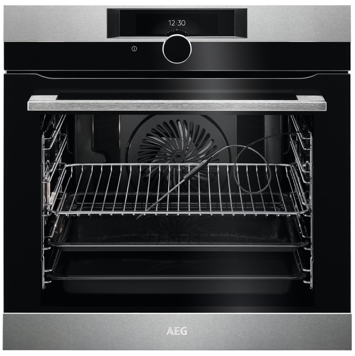AEG BPK842720M 71 L Black, Stainless steel – image 1