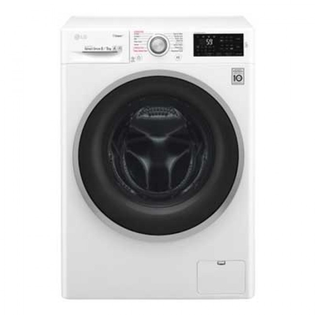 LG F4J6TG1W washer dryer Freestanding Front-load White