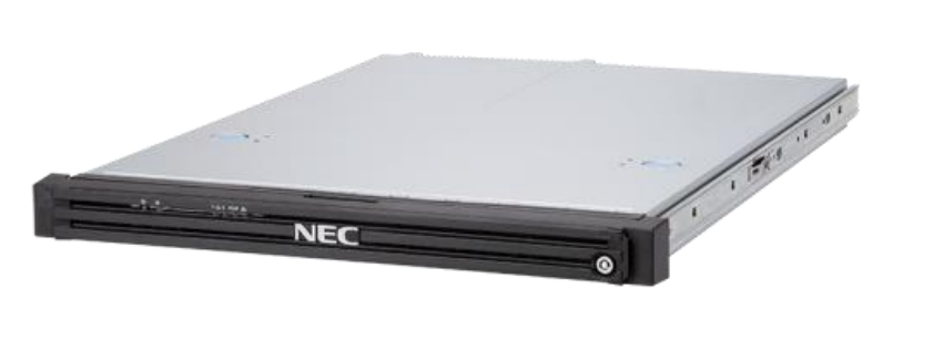 NEC Express5800/R110h Intel® C236 Rack (1U) Black, Grey