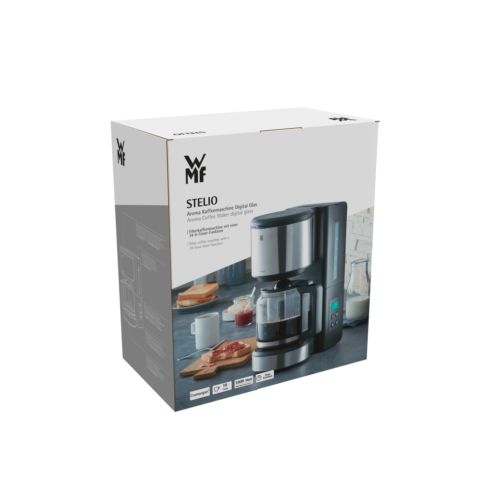 WMF Stelio 04.1221.0011 coffee maker Fully-auto Drip coffee maker – image 9
