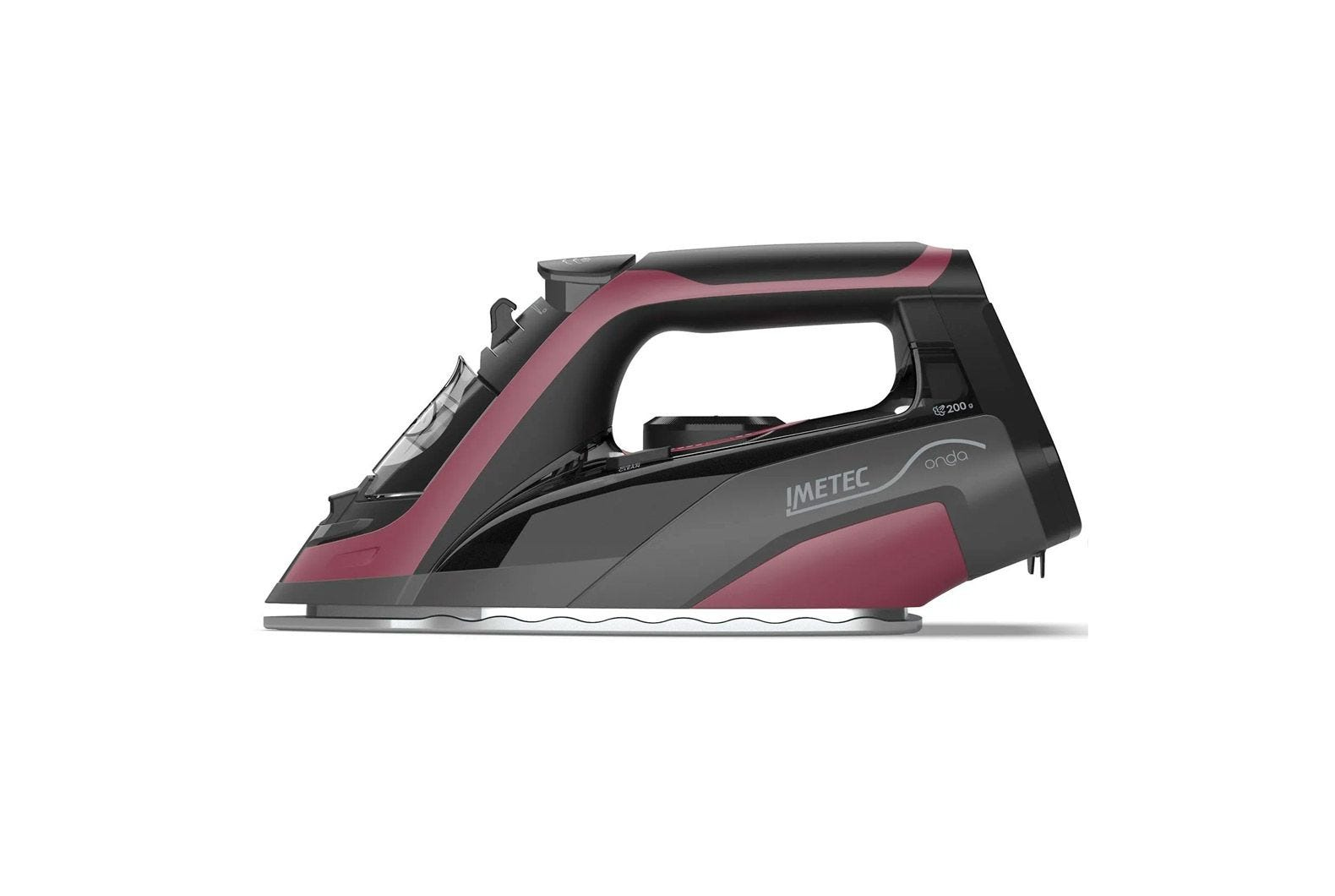 Imetec 9440 iron Dry & Steam iron Anodilium soleplate