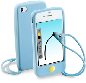 Cellularline Handy mobile phone case Cover Blue