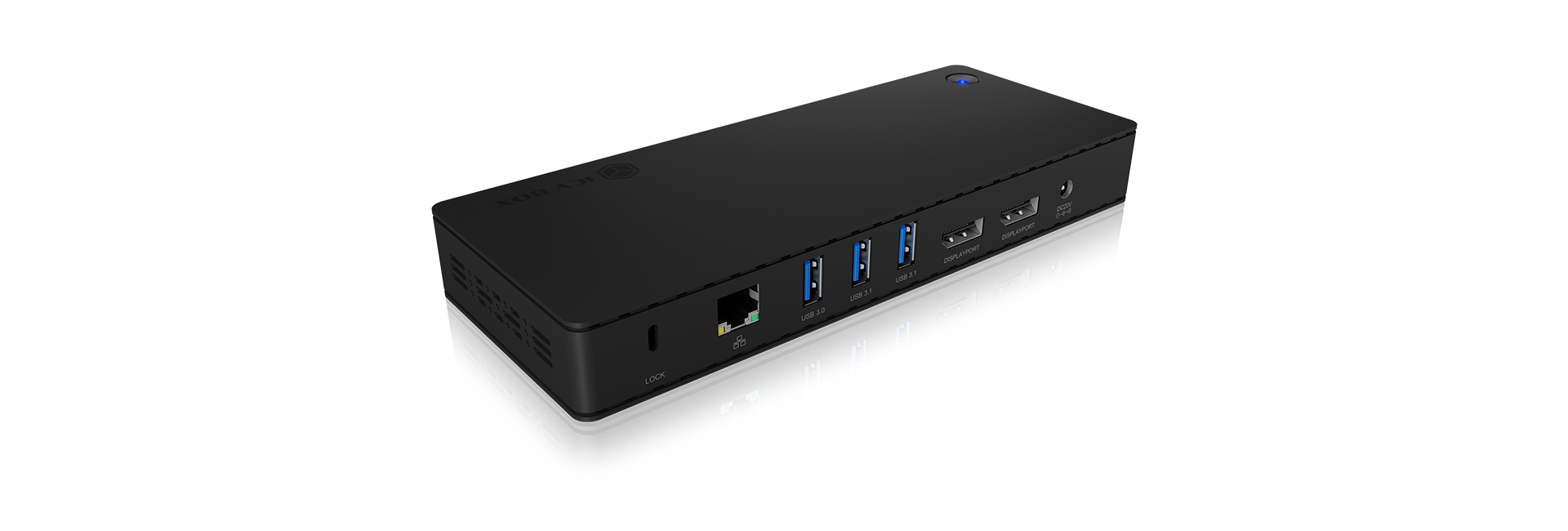 ICY BOX IB-DK2512-TB3 Wired Thunderbolt 3 Black – image 2