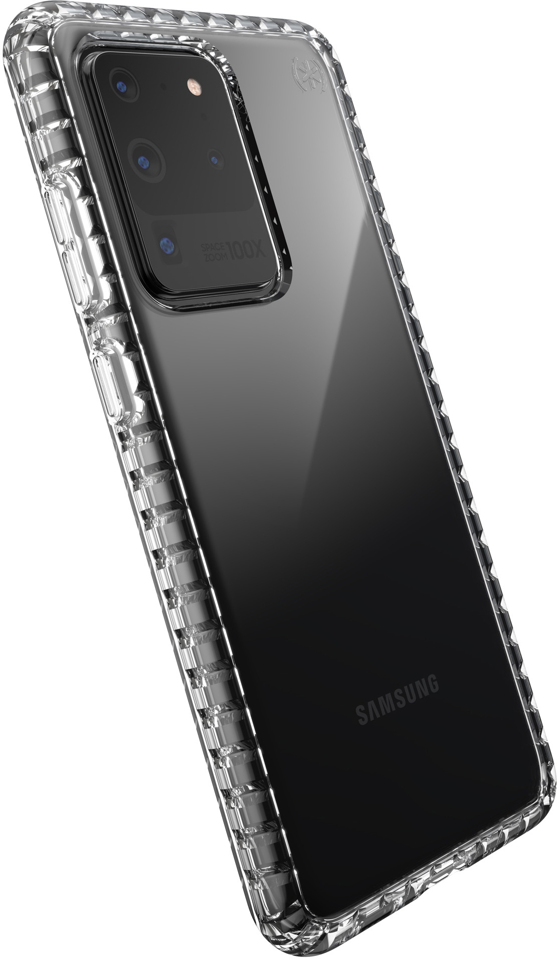 Speck Presidio Perfect Clear - with Impact Geometry - Samsung Galaxy S20 Ultra Clear – image 1