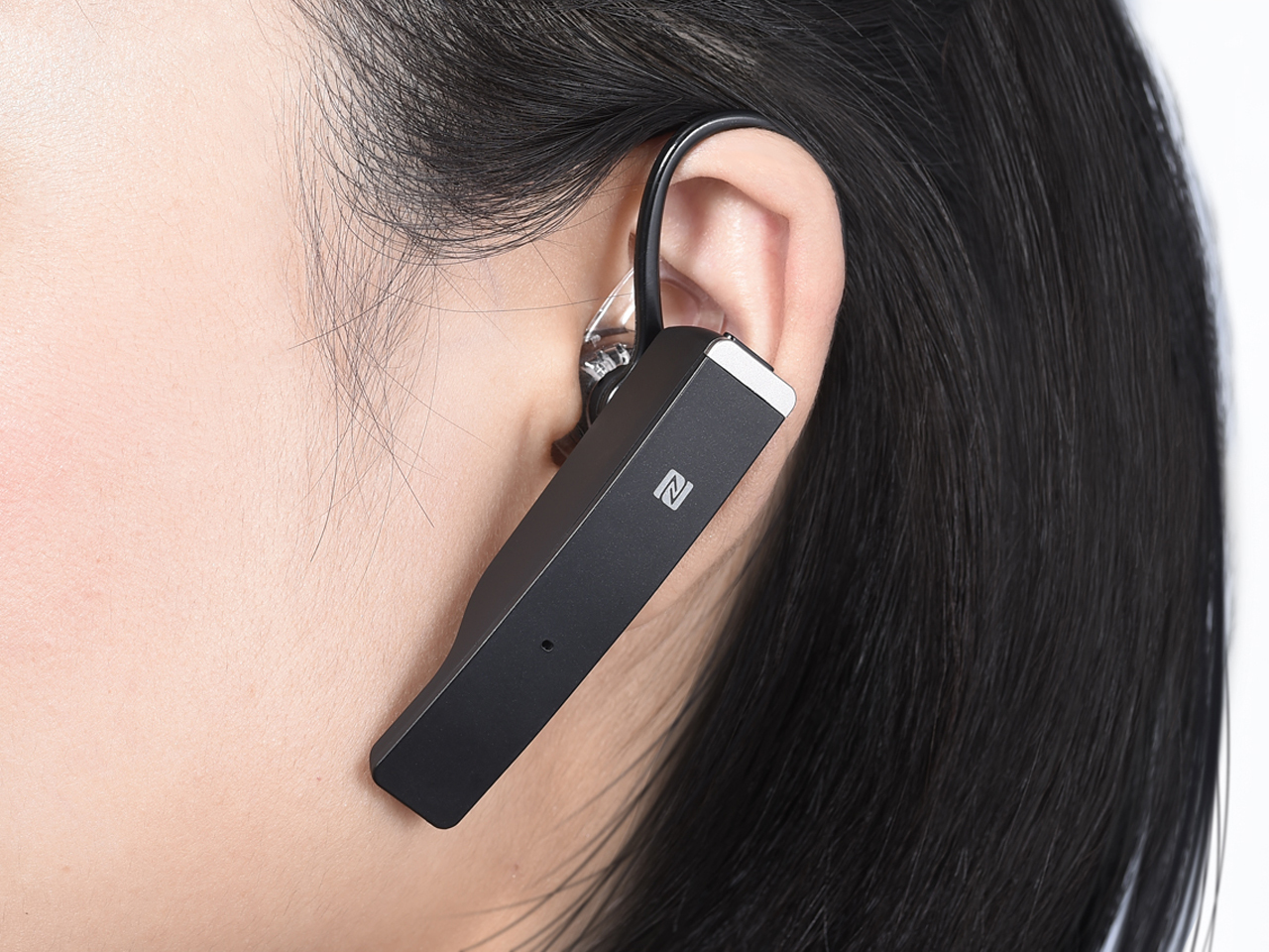 Buffalo BSHSBE34BK headphones/headset Wireless Ear-hook Bluetooth Black – image 2