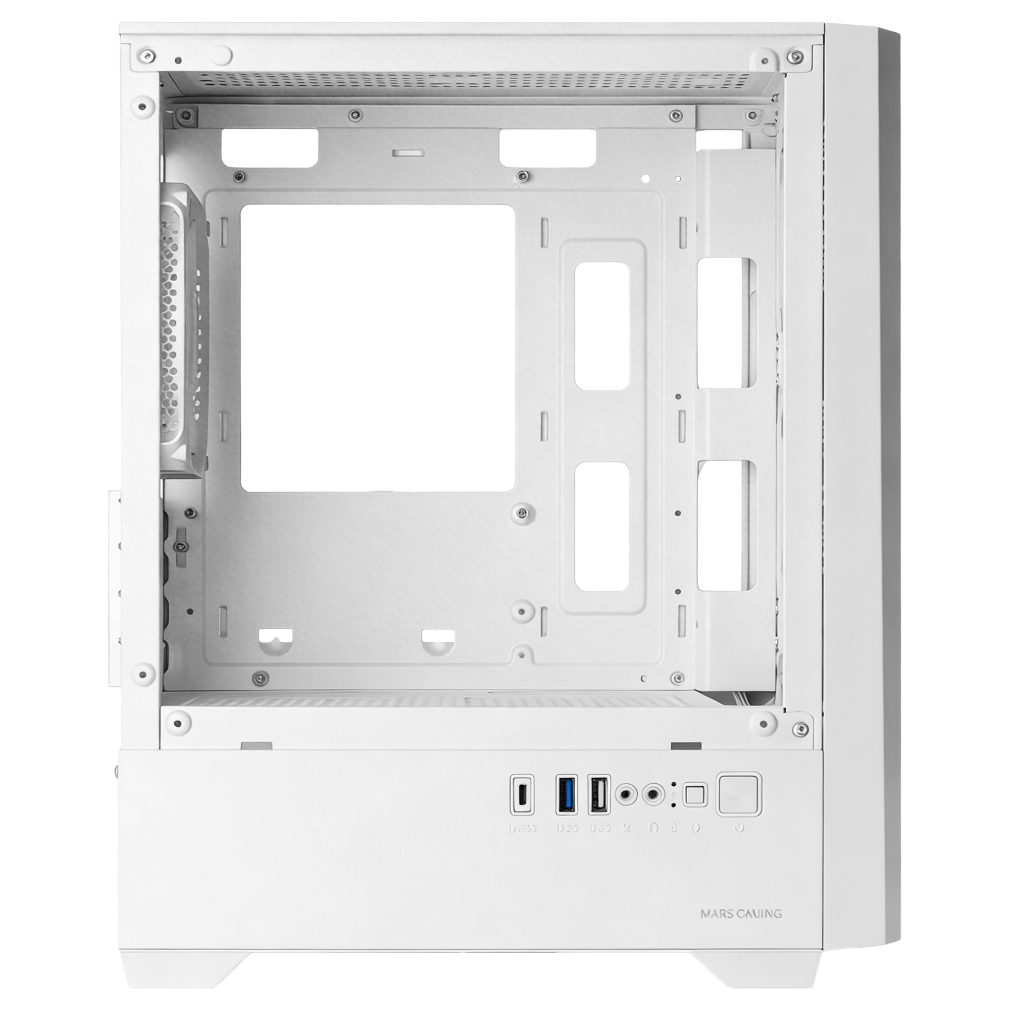 Mars Gaming MCVECTORW computer case Mini Tower White – image 6
