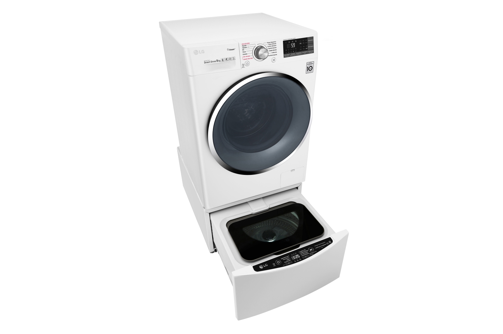 LG F4J7VY2WD_F8K5XN3 washing machine Front-load – image 2