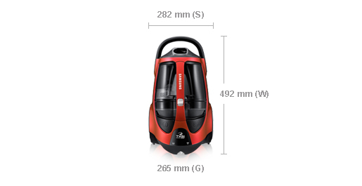 Samsung SC8850 2 L Cylinder vacuum 2200 W Bagless – image 2